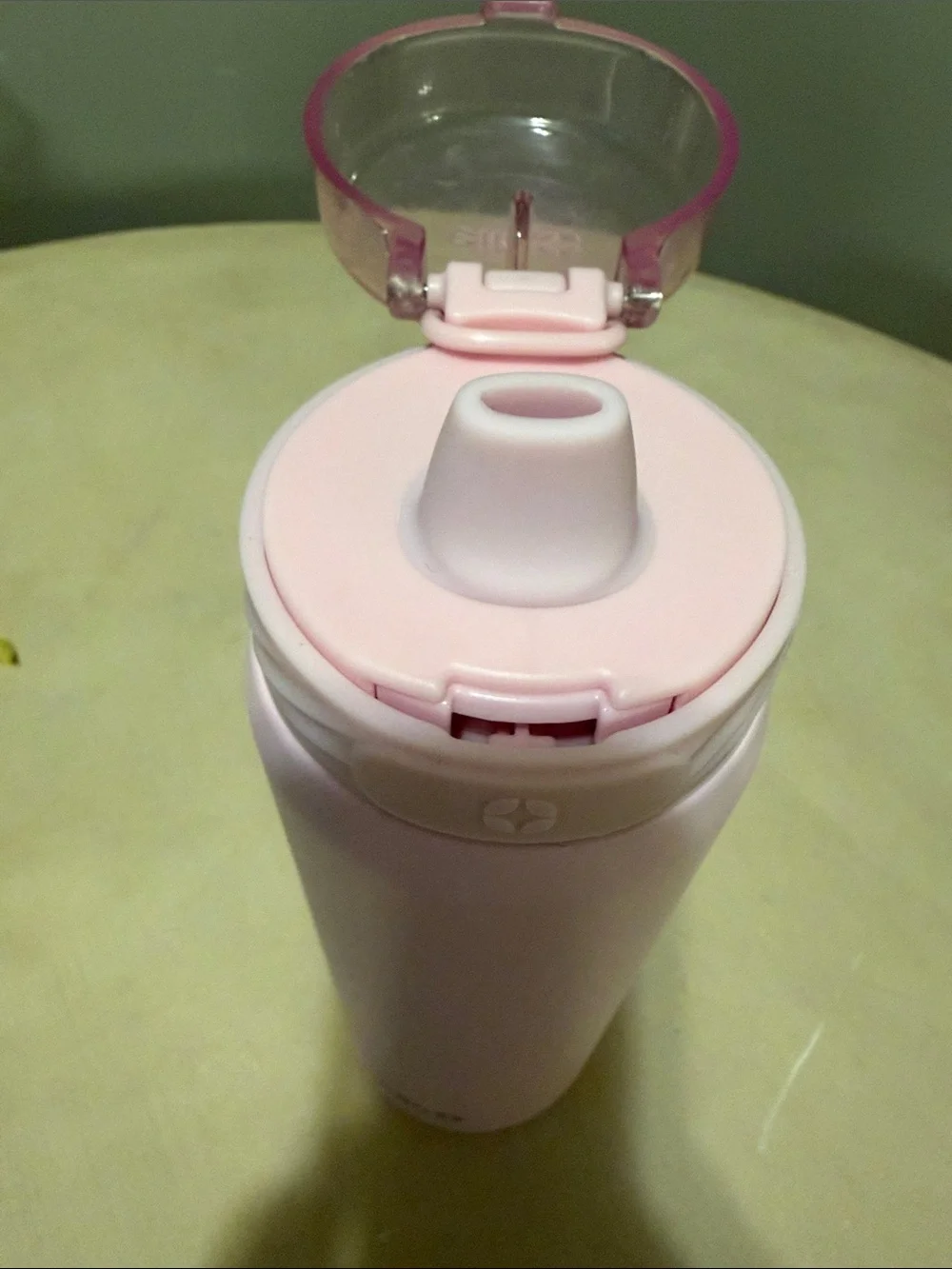 Ello Brand 22 oz Baby Pink StailSteel Water Bottle With Handle